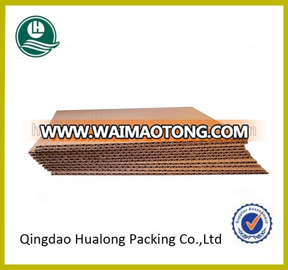 3-layer brown corrugated paper sheets