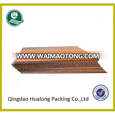 3-layer brown corrugated paper sheets